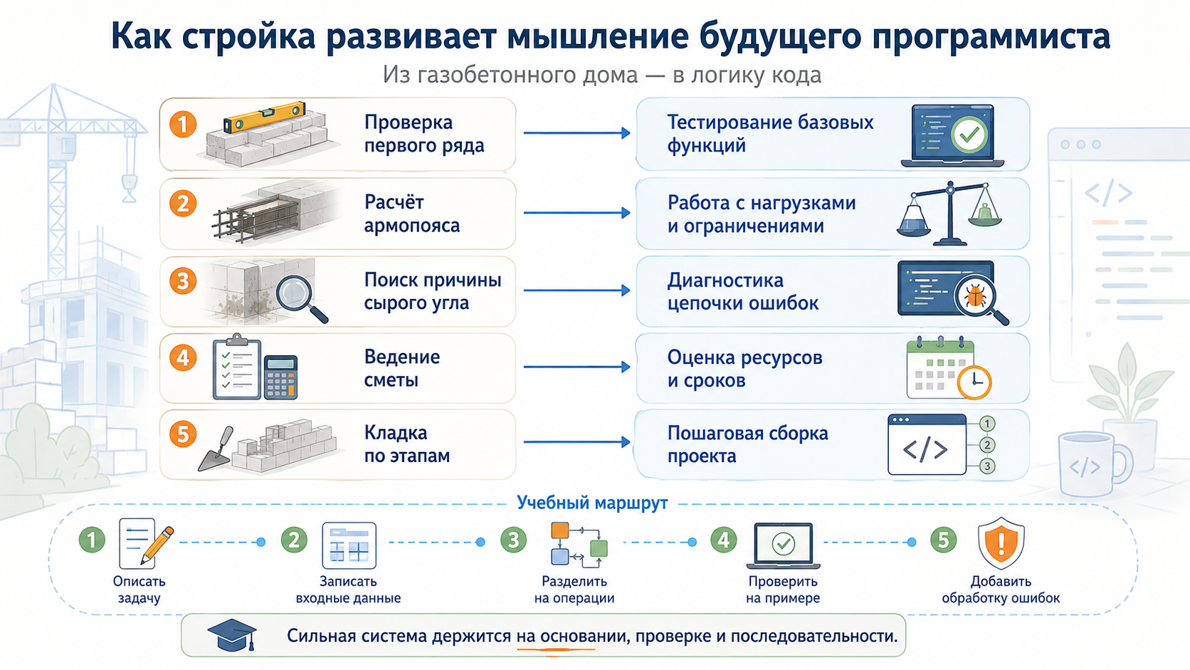 Чему стройка учит будущего программиста